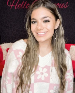 Gold Loop With Pearl Earrings -Women Fashion GoldLoopwithPearlEarrings11