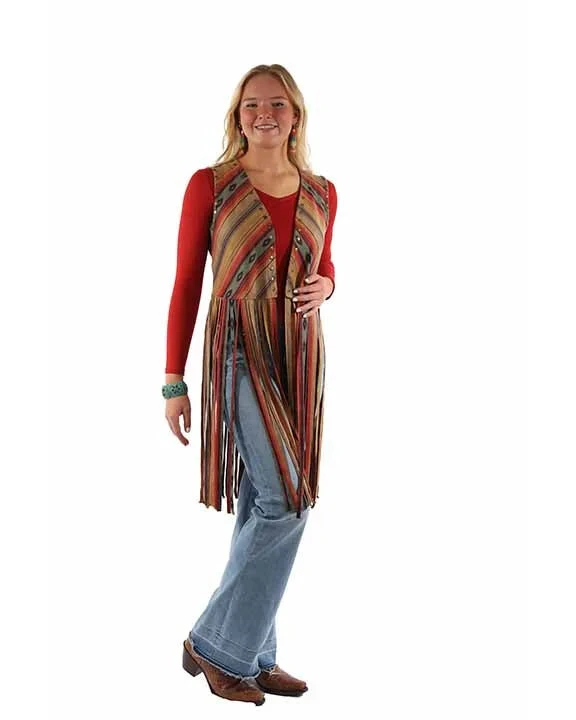 Scully Short Serape Vest 3 Scully Short Serape Vest