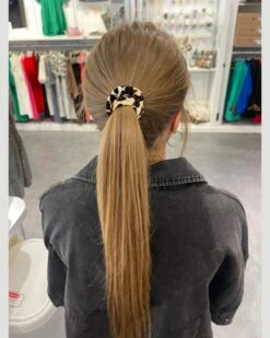 Leopard Print Scrunchies