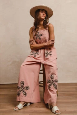 Washed Denim Patchwork Jumpsuit -Women Fashion IMG 0102 0da40f38 058e 4e18 ae3e ae02d36dc25b