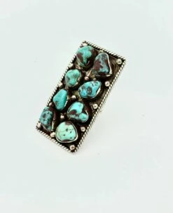 Turquoise Rectangle Ring