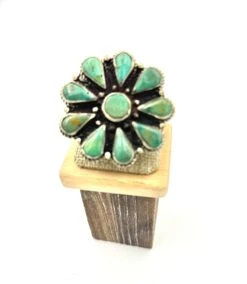 Turquoise Flower Ring