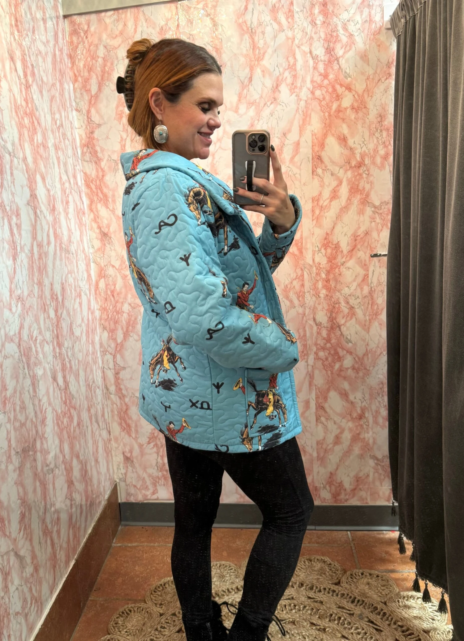 Lazy J Quilted Jacket 4 Lazy J Quilted Jacket - Image 2