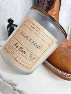 Fort Worth Large Double Wick Candle