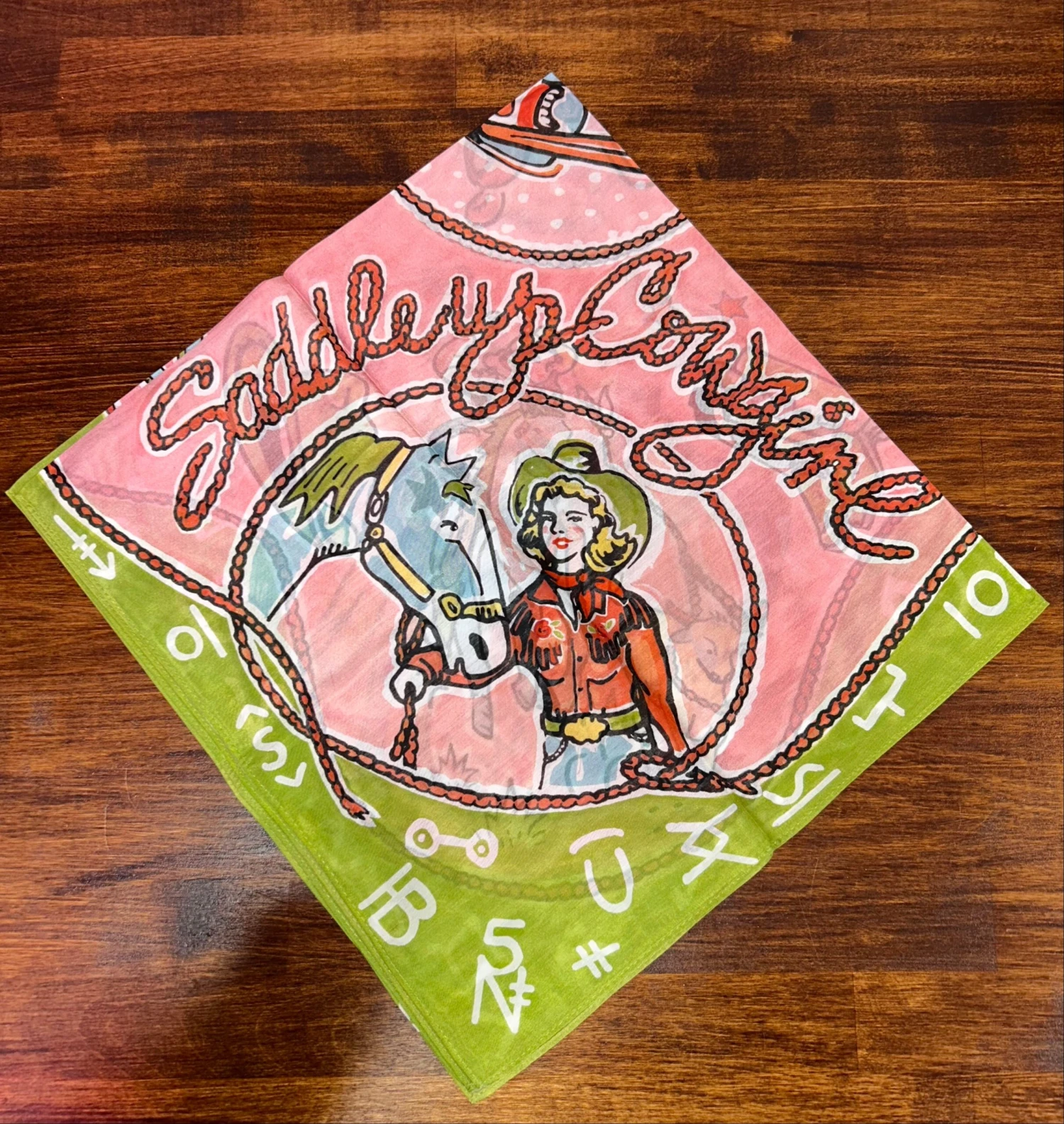 Saddle Up Cowgirl Scarf 3 Saddle Up Cowgirl Scarf