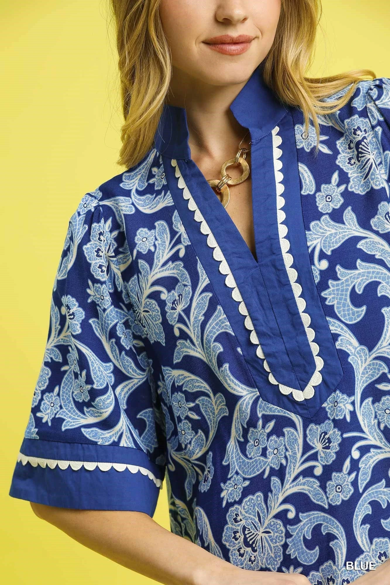 Scallop Tunic Dress 4 Scallop Tunic Dress - Image 2