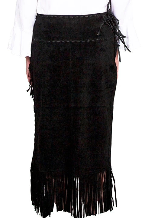 Scully Wrap Around Fringe Skirt 5 Scully Wrap Around Fringe Skirt - Image 3