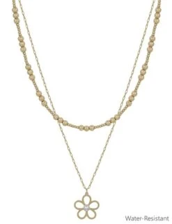 Pearl Flower Necklace