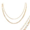 Dainty Gold Layered Chain Necklace -Women Fashion N 1968G MN7047GD 2T 10e53cb1 d6d3 4613 b411 4af5a75cbfd4