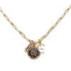 Charm Necklace 1 Charm Necklace -Women Fashion PNB132GD