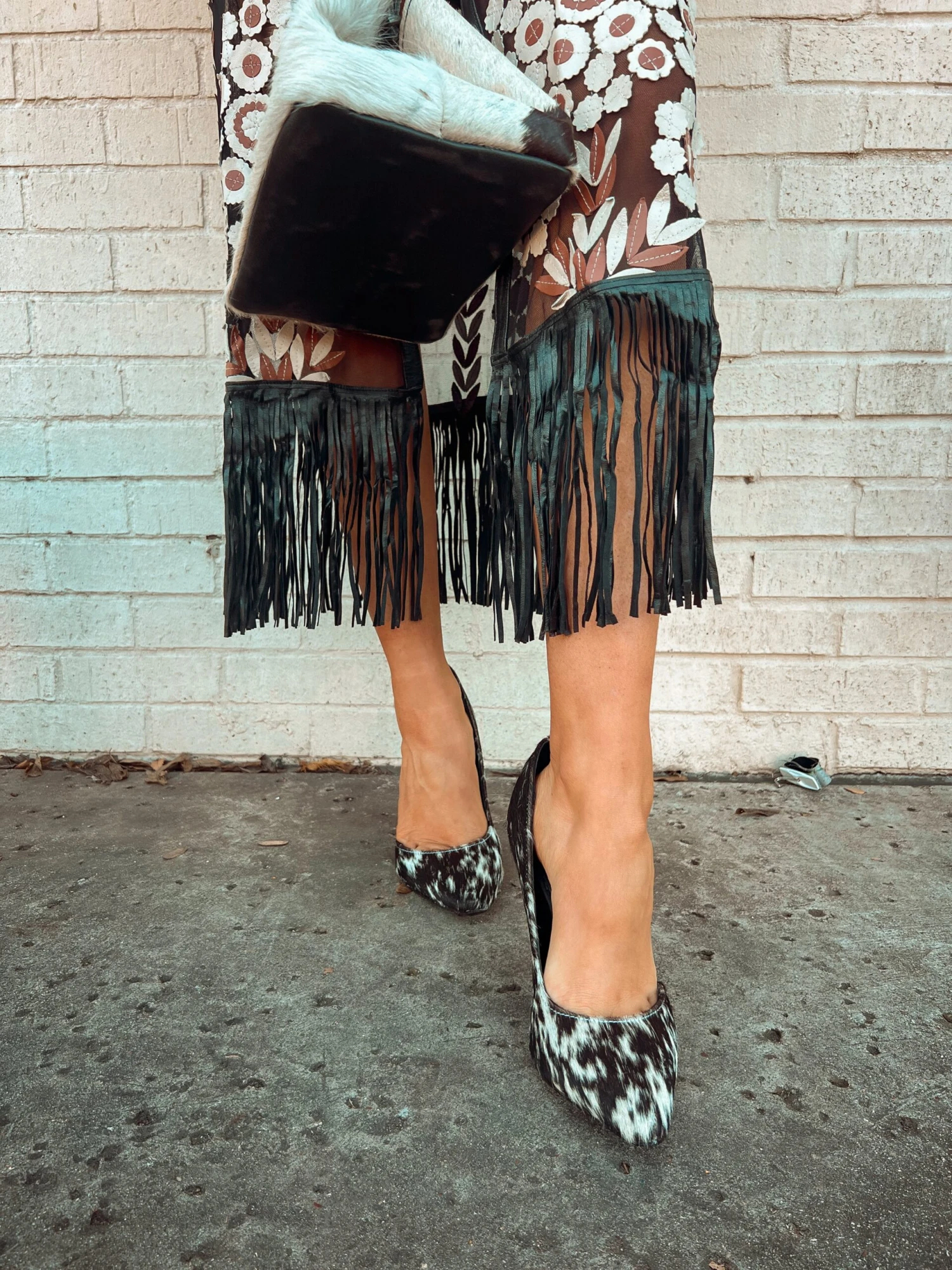 Beth Dutton Cowhide Heel 4 Beth Dutton Cowhide Heel - Image 2