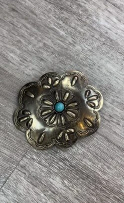 Scallop Flower Belt Buckle