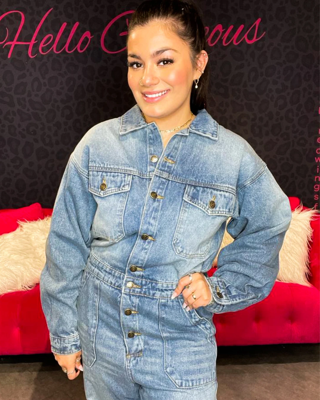 Rumi Denim Jumpsuit 8 Rumi Denim Jumpsuit - Image 6