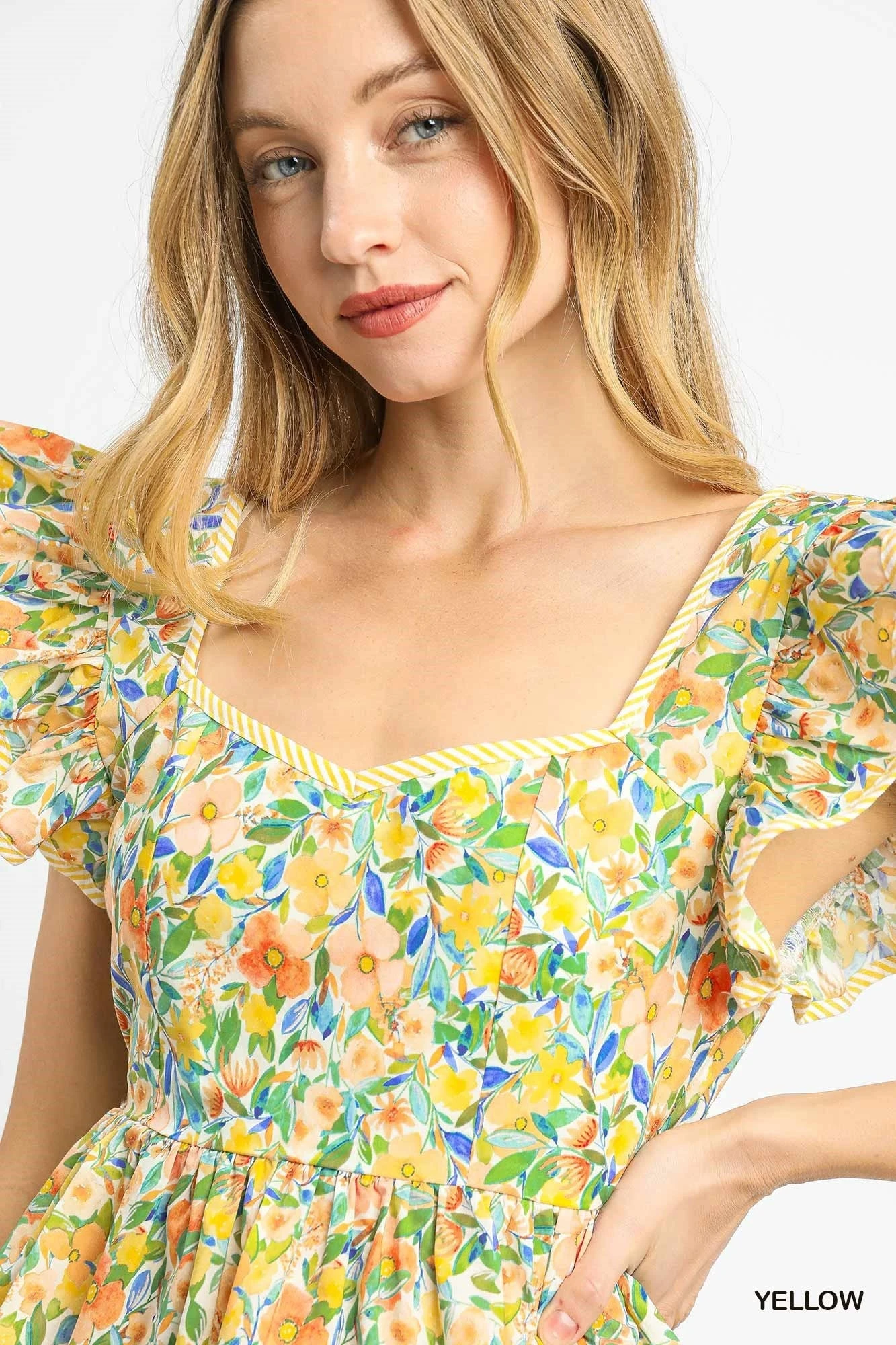 Ruffle Peplum Top 4 Ruffle Peplum Top - Image 3