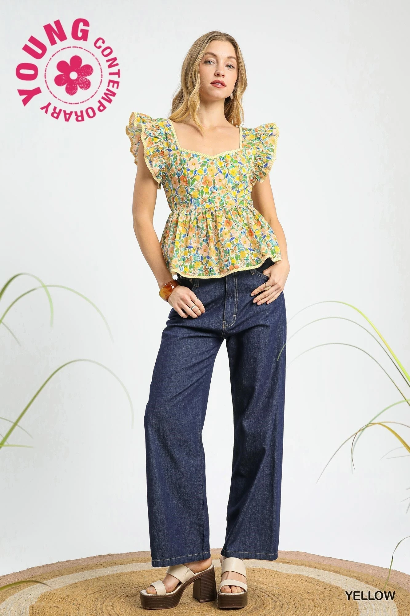 Ruffle Peplum Top 5 Ruffle Peplum Top - Image 4