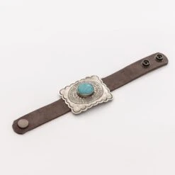 Scallop Turquoise Bracelet