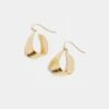 Flat Teardrop Earrings