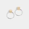 Sleek Hoop Earrings -Women Fashion WN004883