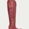 Corral Boots Tall Distressed Embroidered Boot