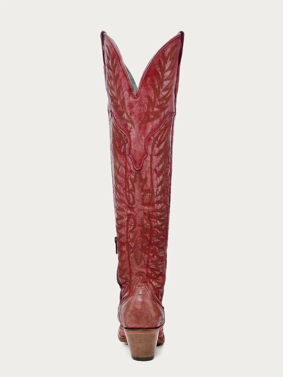 Corral Boots Tall Distressed Embroidered Boot 6 Corral Boots Tall Distressed Embroidered Boot - Image 4