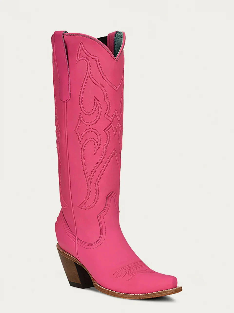 Corral Boots Tall Hot Pink Snip Toe Boot 5 Corral Boots Tall Hot Pink Snip Toe Boot - Image 3