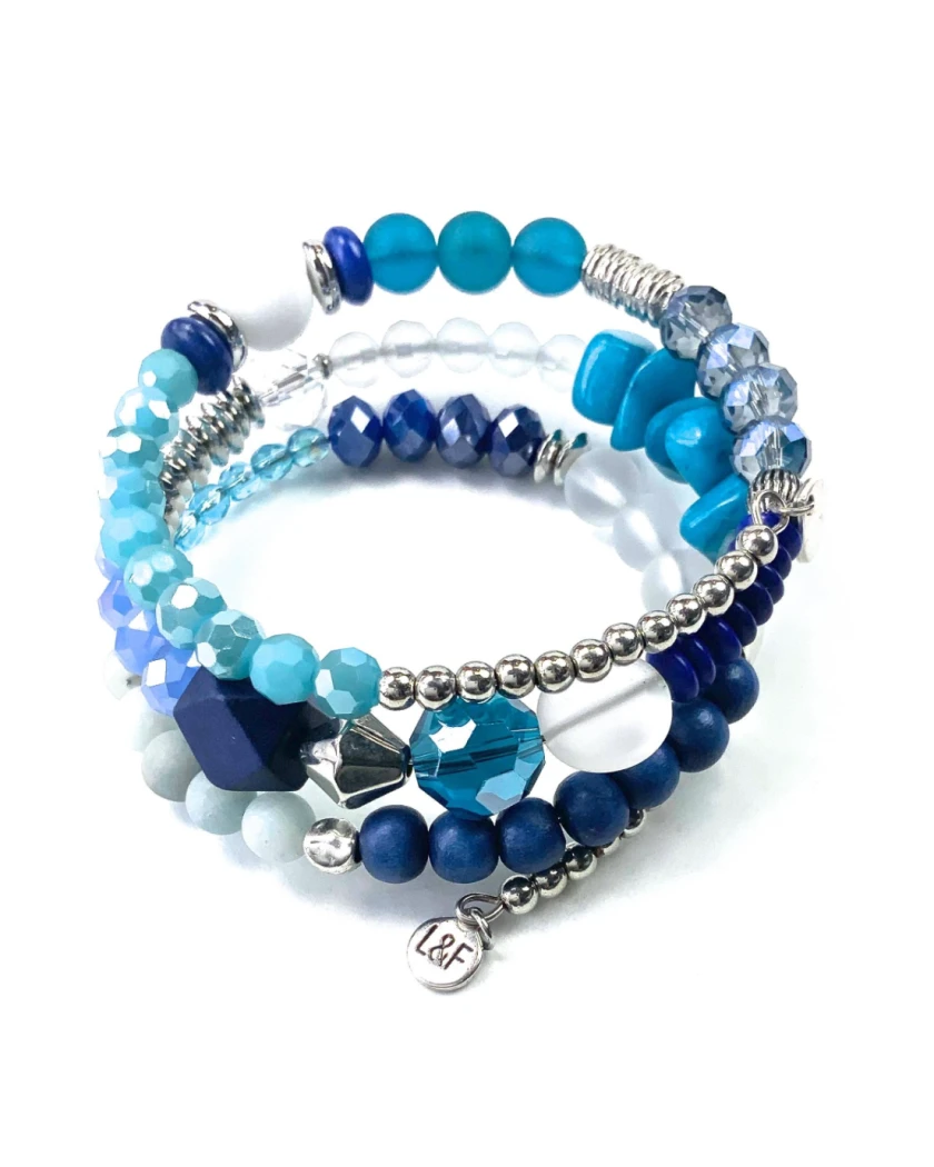 Beaded Coil Wrap 3 Beaded Coil Wrap