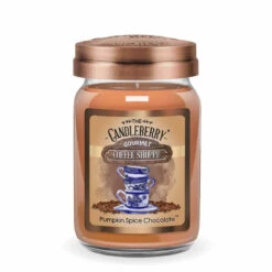 Candleberry Company Large Candles -Women Fashion coffee shoppe pumpkin spice chocolate large jar candle coffee shoppe large jar candle the candleberry candle company 469280 1135x1135 f5b3f44e af60 4dc9 9bf8 4b072d2e3e9d