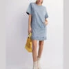 Washed Denim Tunic Dress 1 Washed Denim Tunic Dress -Women Fashion ed23847 washed denim v1 1