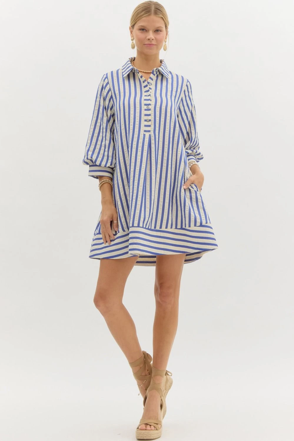 Striped Pullover Mini Dress 12 Striped Pullover Mini Dress - Image 10
