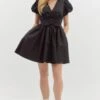 Fit And Flare Bow Dress 1 Fit And Flare Bow Dress -Women Fashion entro fashion dress d25563 102324 0032