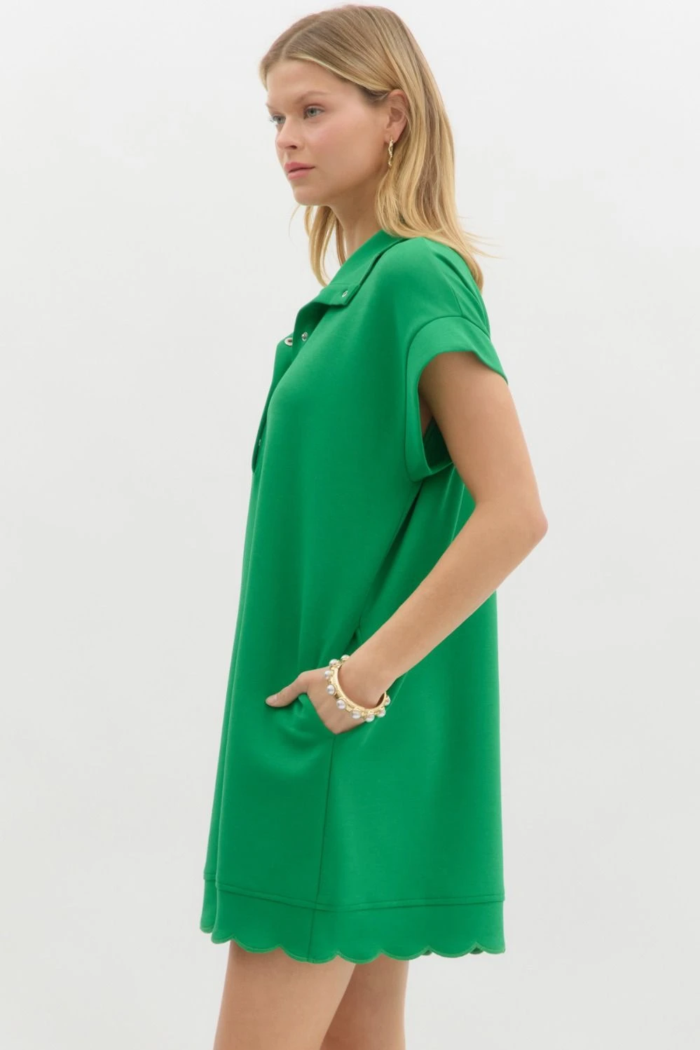 Jersey Knit Mini Dress 4 Jersey Knit Mini Dress - Image 2